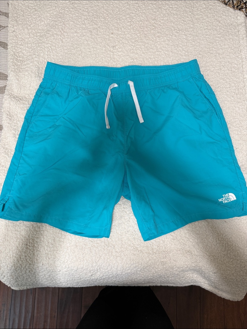 The North Face Teal Quick-Dry Men’s Swim Trunks